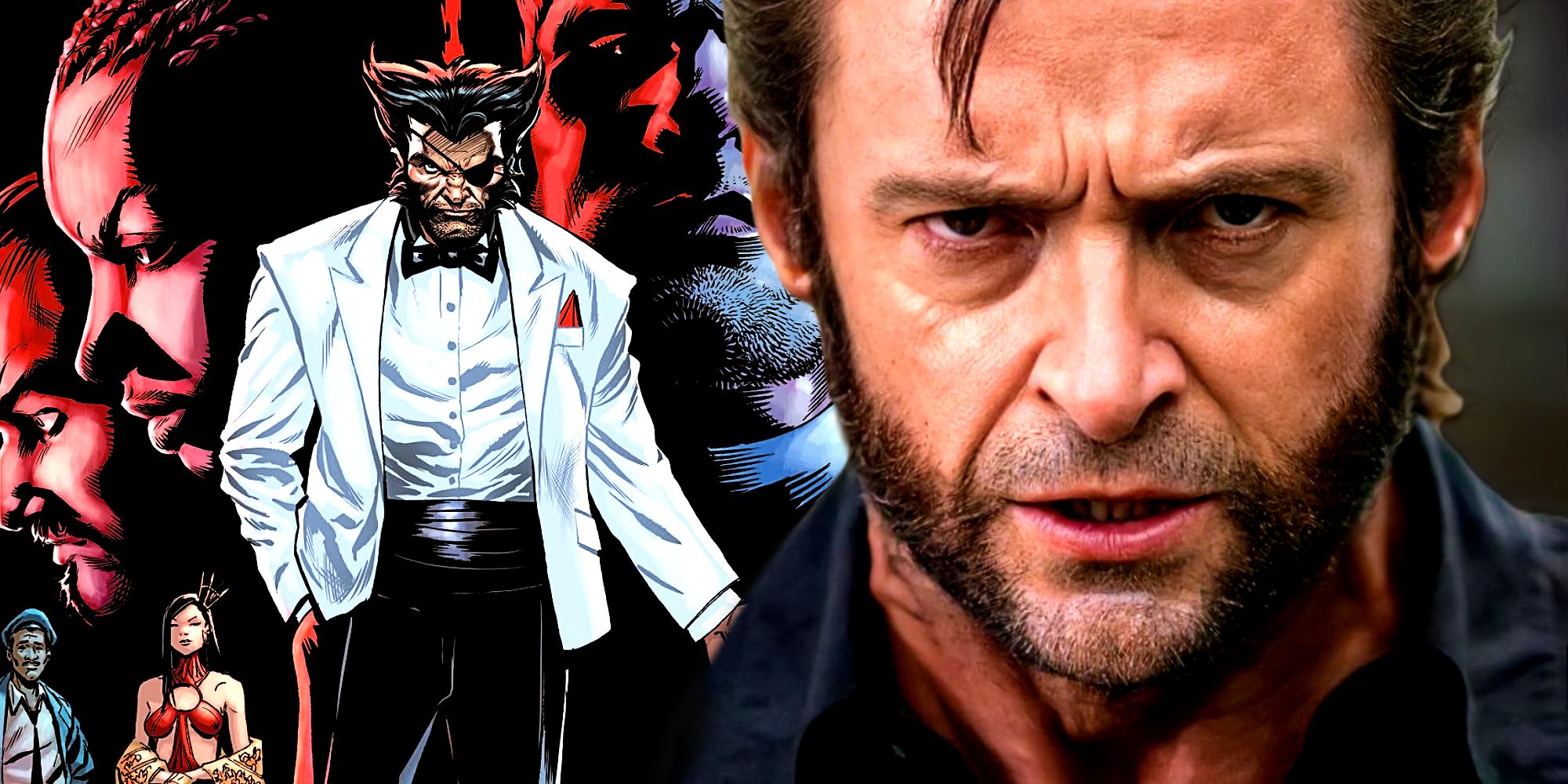 Hugh Jackman's Wolverine and Logan's Patch Suit in Marvel Comics