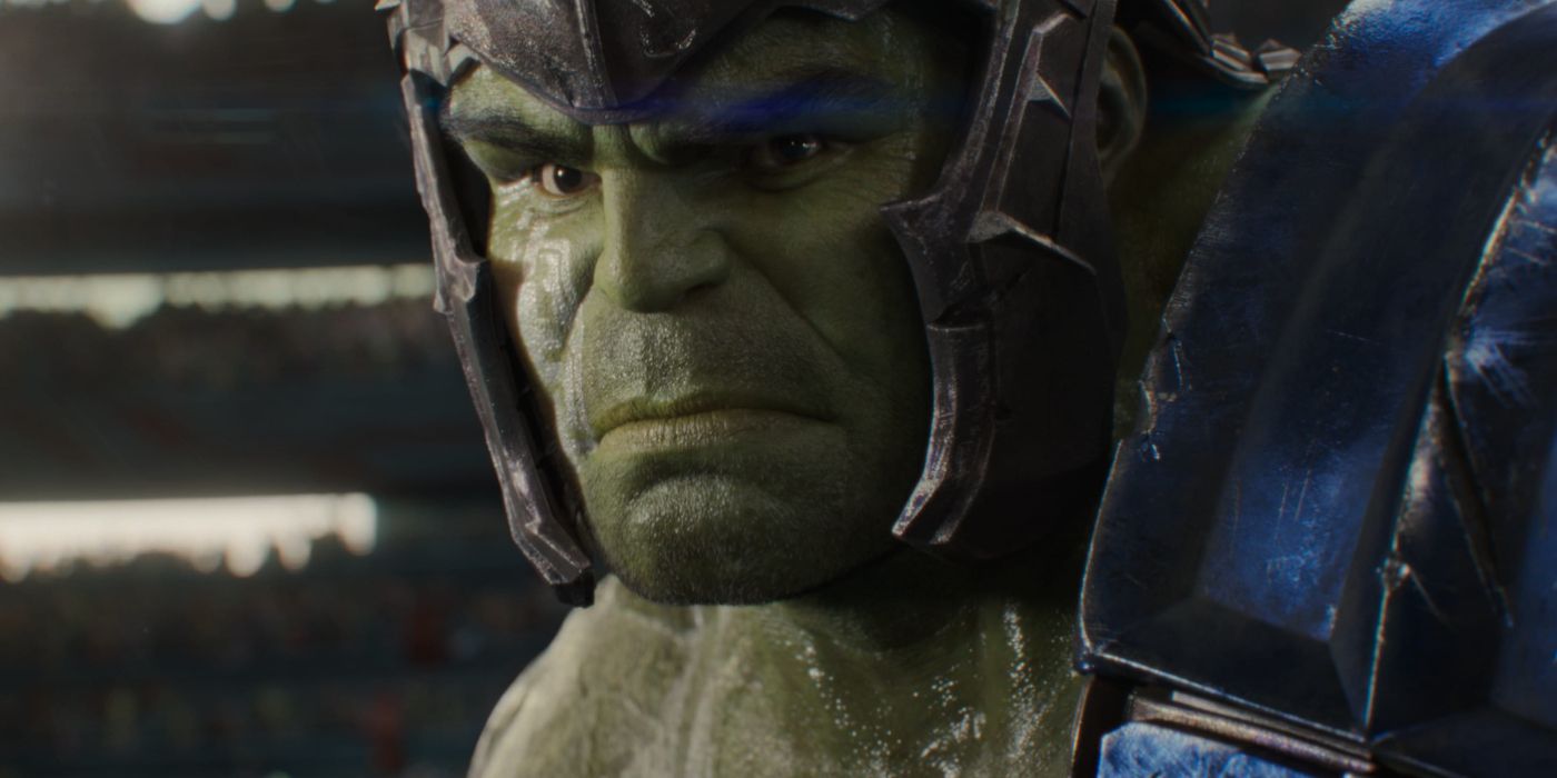 Mark Ruffalo como Gladiador Hulk em Thor: Ragnarok 