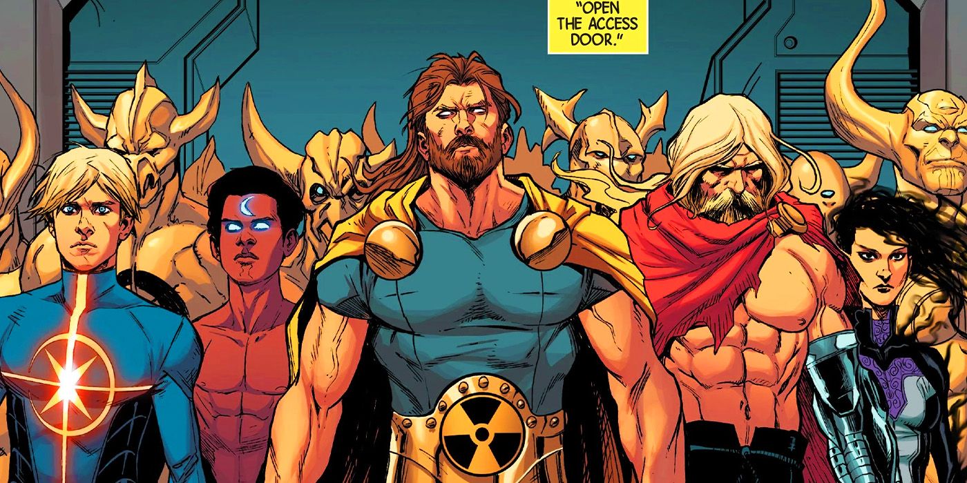 Hyperion and the New Avengers in Marvel Comics