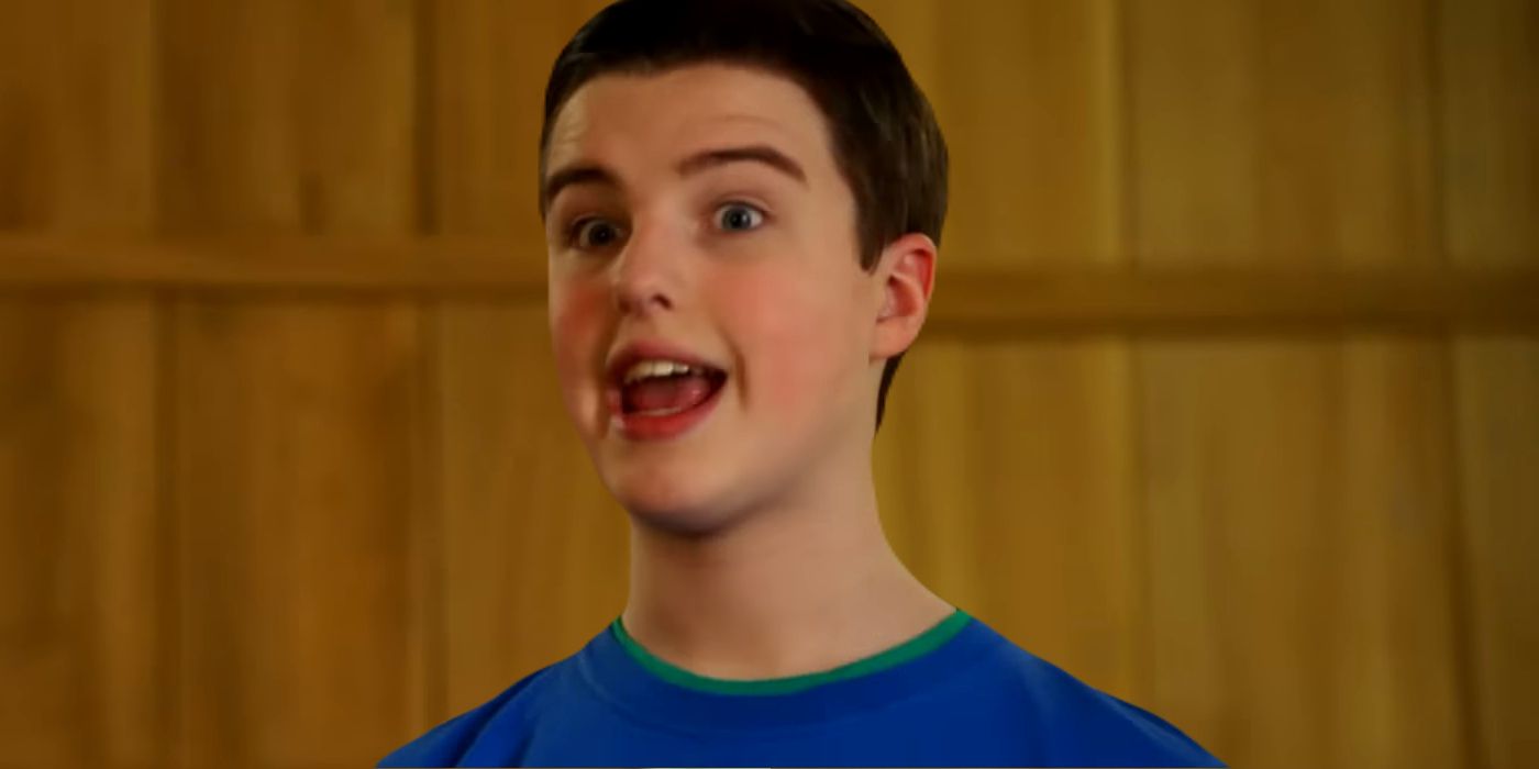 Iain Armitage as Sheldon Cooper in Young Sheldon