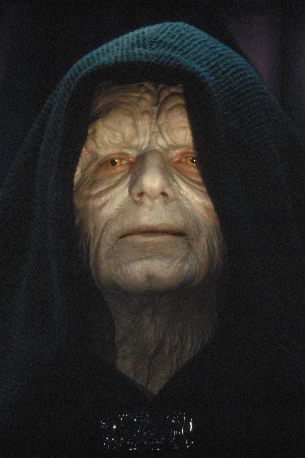 Ian McDiarmid como el Emperador Palpatine en Star Wars El Retorno del Jedi