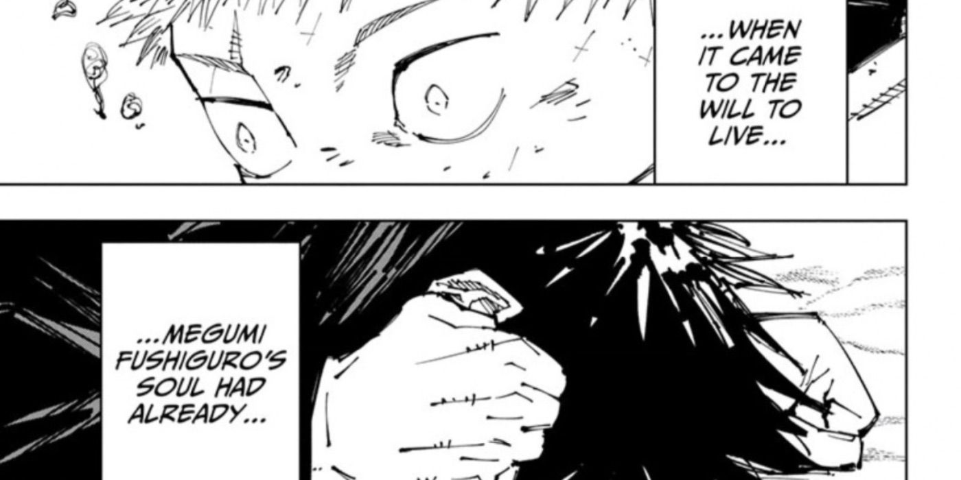 Megumi Fushiguro perdeu a vontade de viver em Jujutsu Kaisen