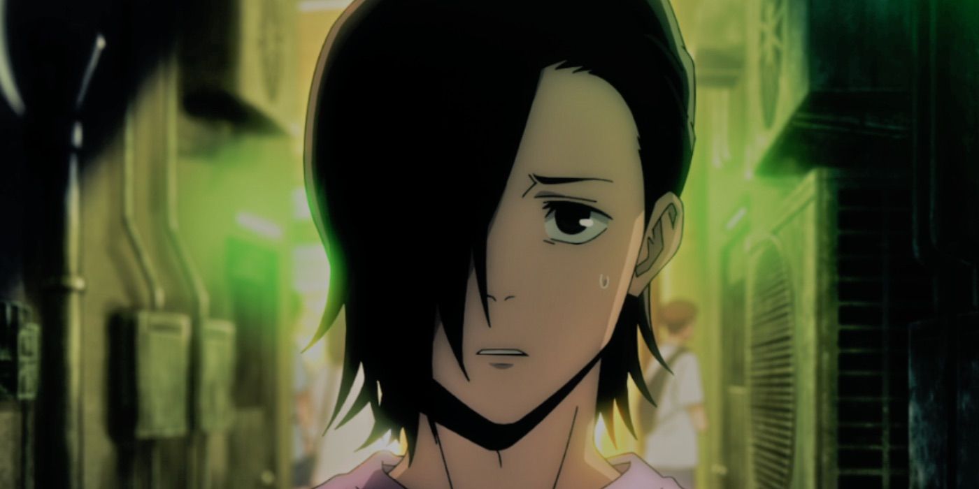 Junpei Yoshino from Jujutsu Kaisen standing in an alley looking sad
