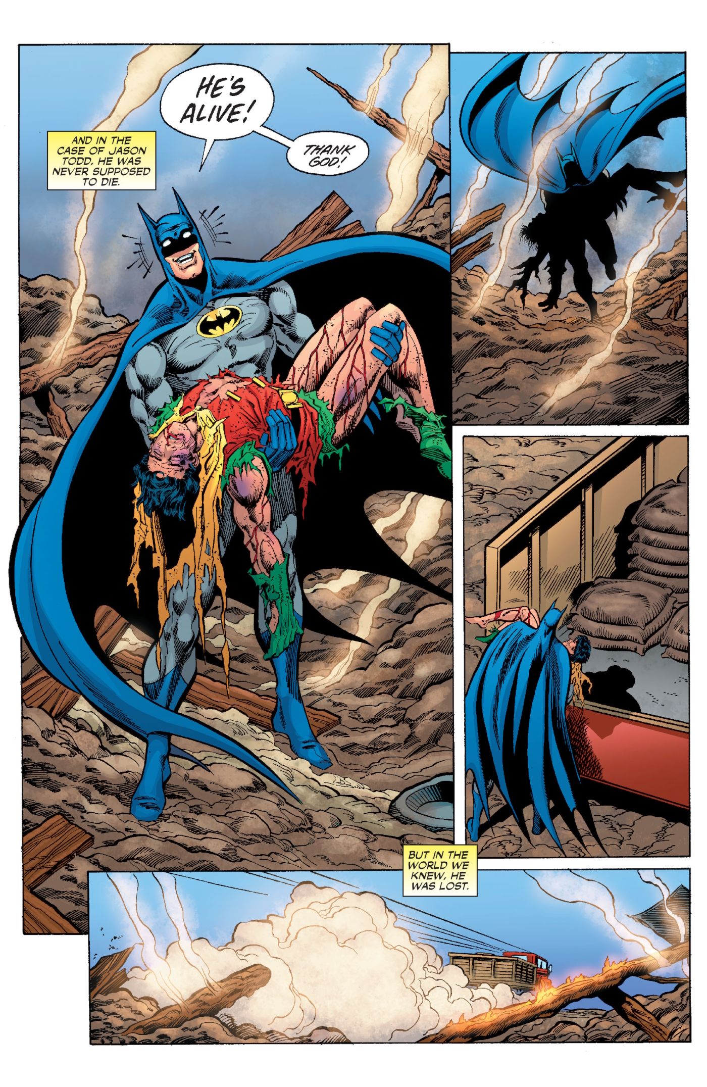 Em outros universos, Jason Todd sobreviveu em vez de morrer