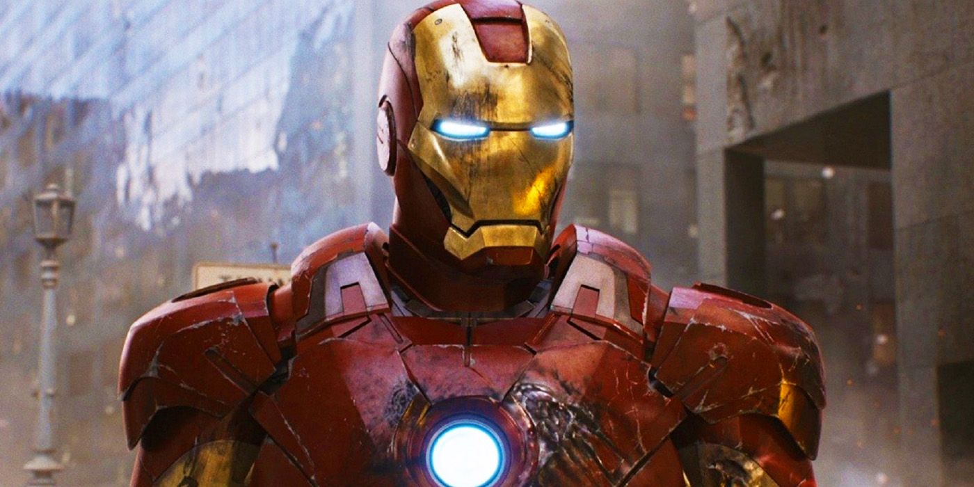 Iron Man's armor in 2008's Iron Man