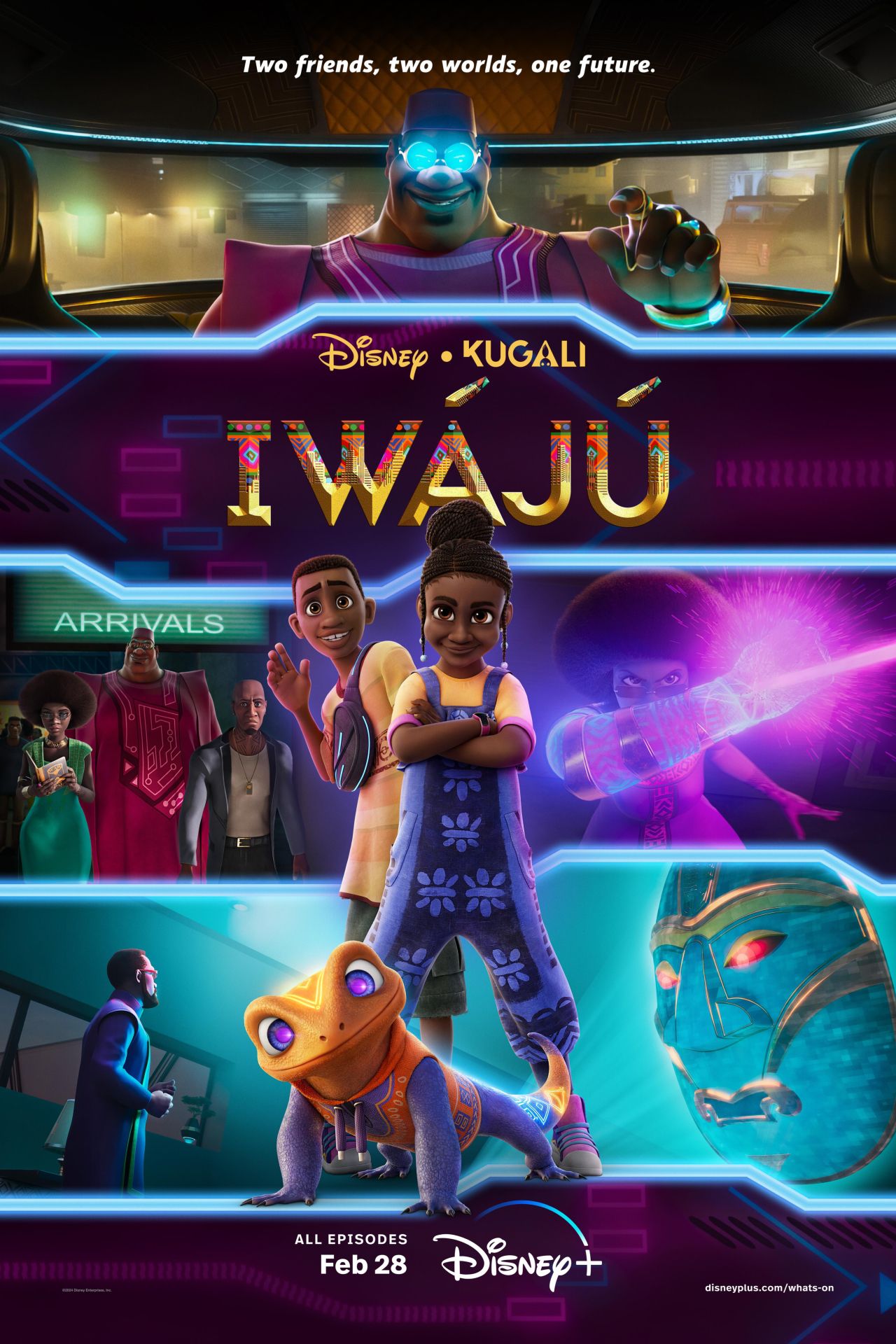 Iwájú Review: Disney’s Stunning Nigeria-Set Animation Brings Important Themes To Predictable Tale