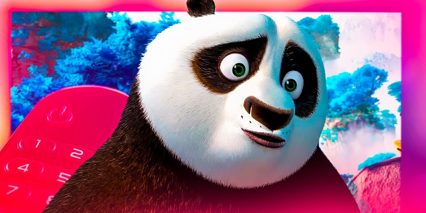 Imagen personalizada de Jack Black como Po de Kung Fu Panda 4