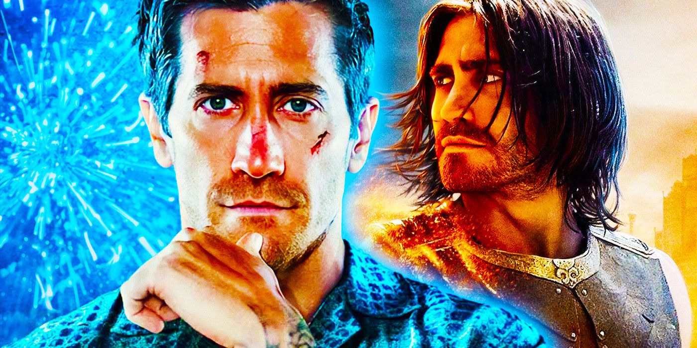Jake Gyllenhaal as Dalton in Road House and Dastan in Prince of Persia: The Sands of Time