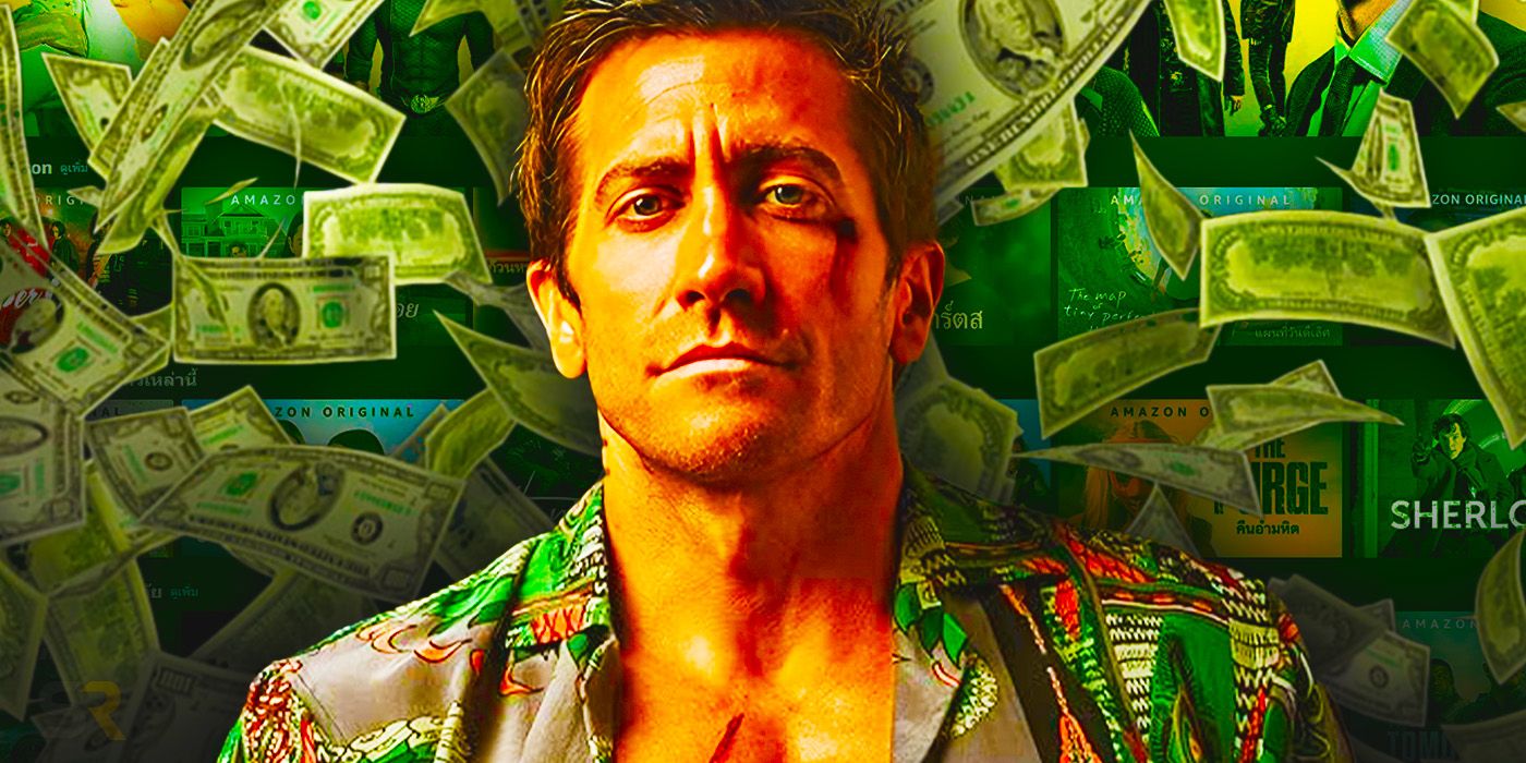 Jake Gyllenhaal in Road House streaming release on Prime Video and money
