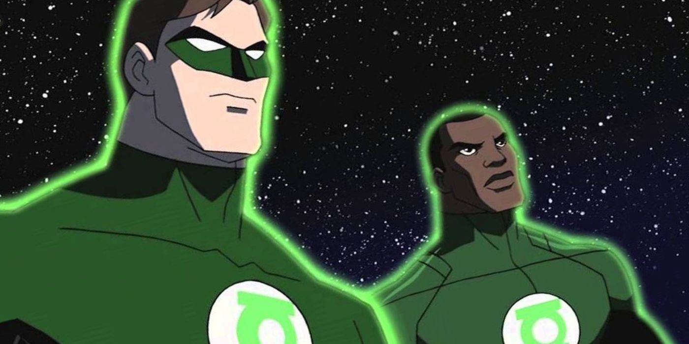 Hal Jordan and John Stewart from Young Justice