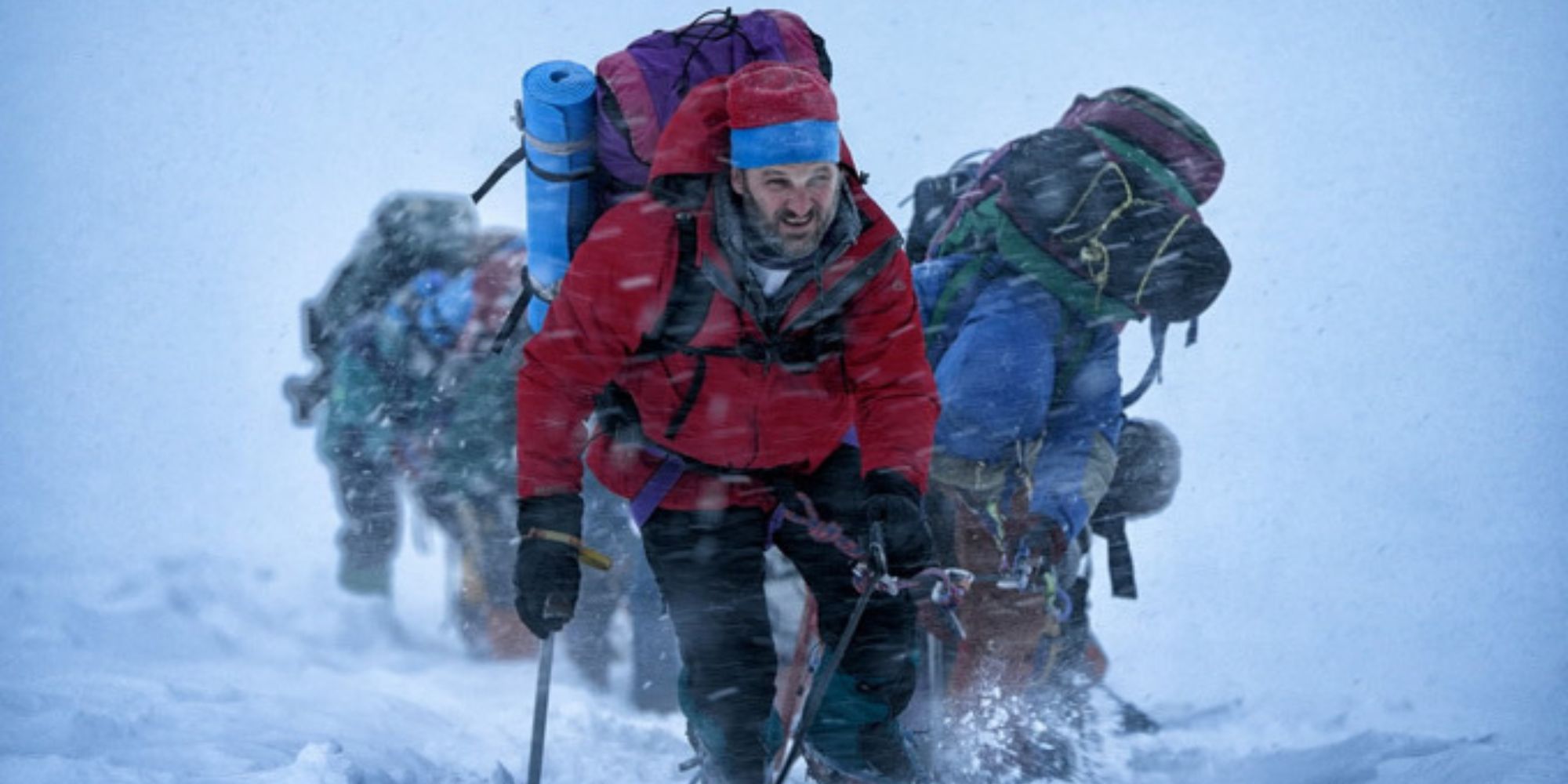 Jason Clarke as Rob Hall in a scene from Everest.
