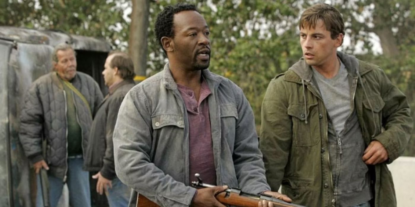 Lennie James e Skeet Ulrich em Jericó