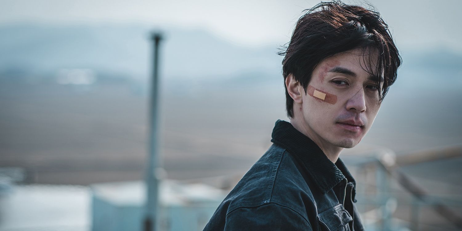 Jinman looking downcast with bandaid on his cheek in A Shop For Killers episode 6
