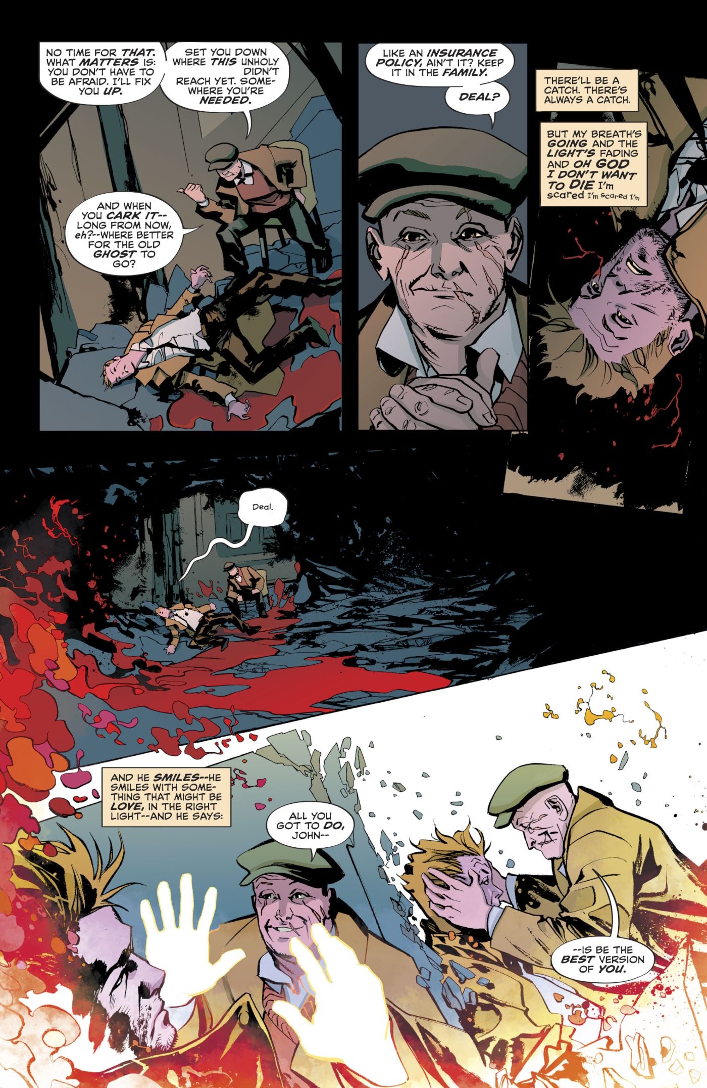 John Constantine Makes A Deal With Himself