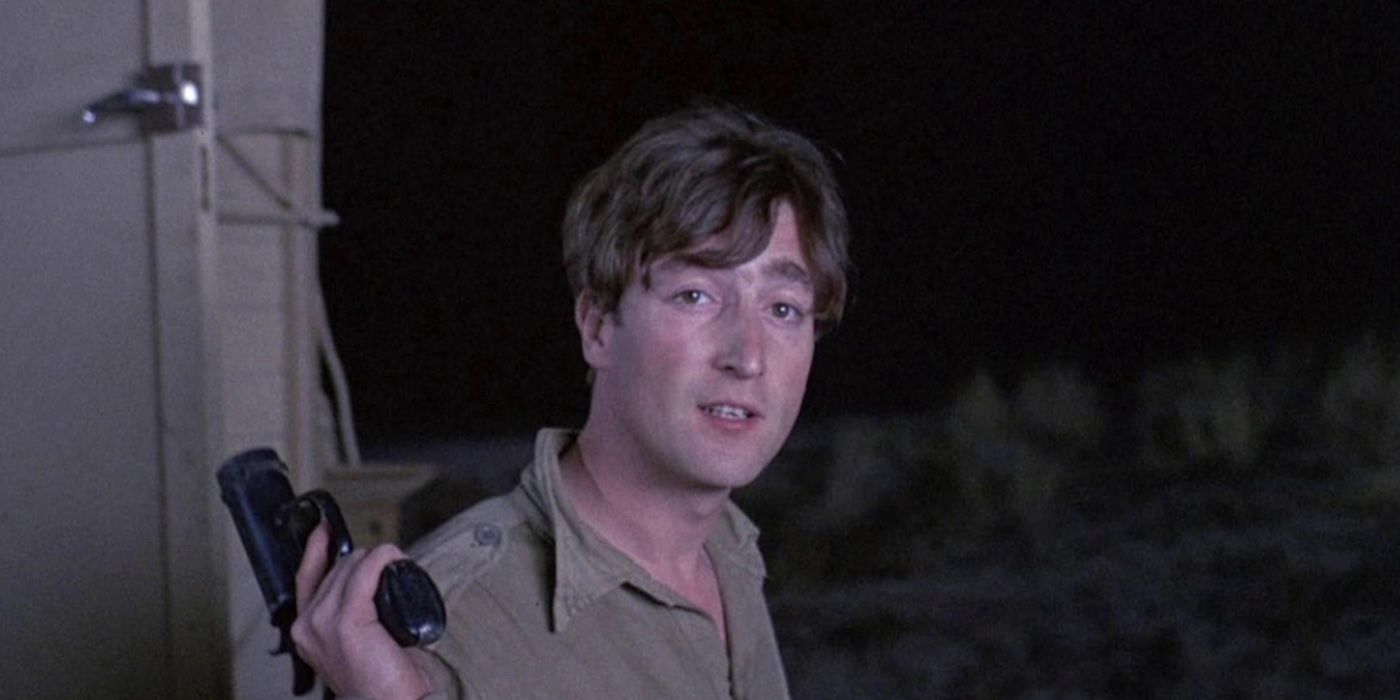 John Lennon as a gun-toting soldier in How I Won the War 1967