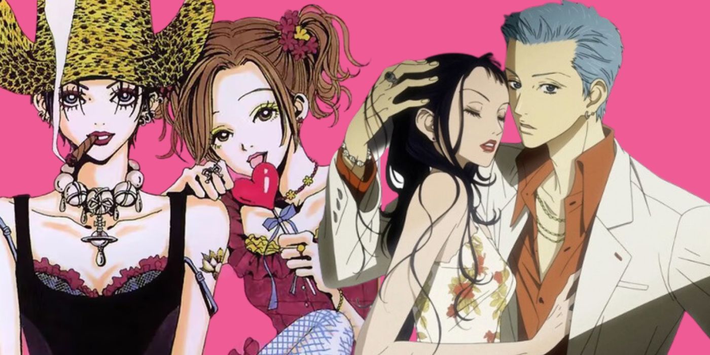 Josei anime - Nana on left, Paradise kiss on right 