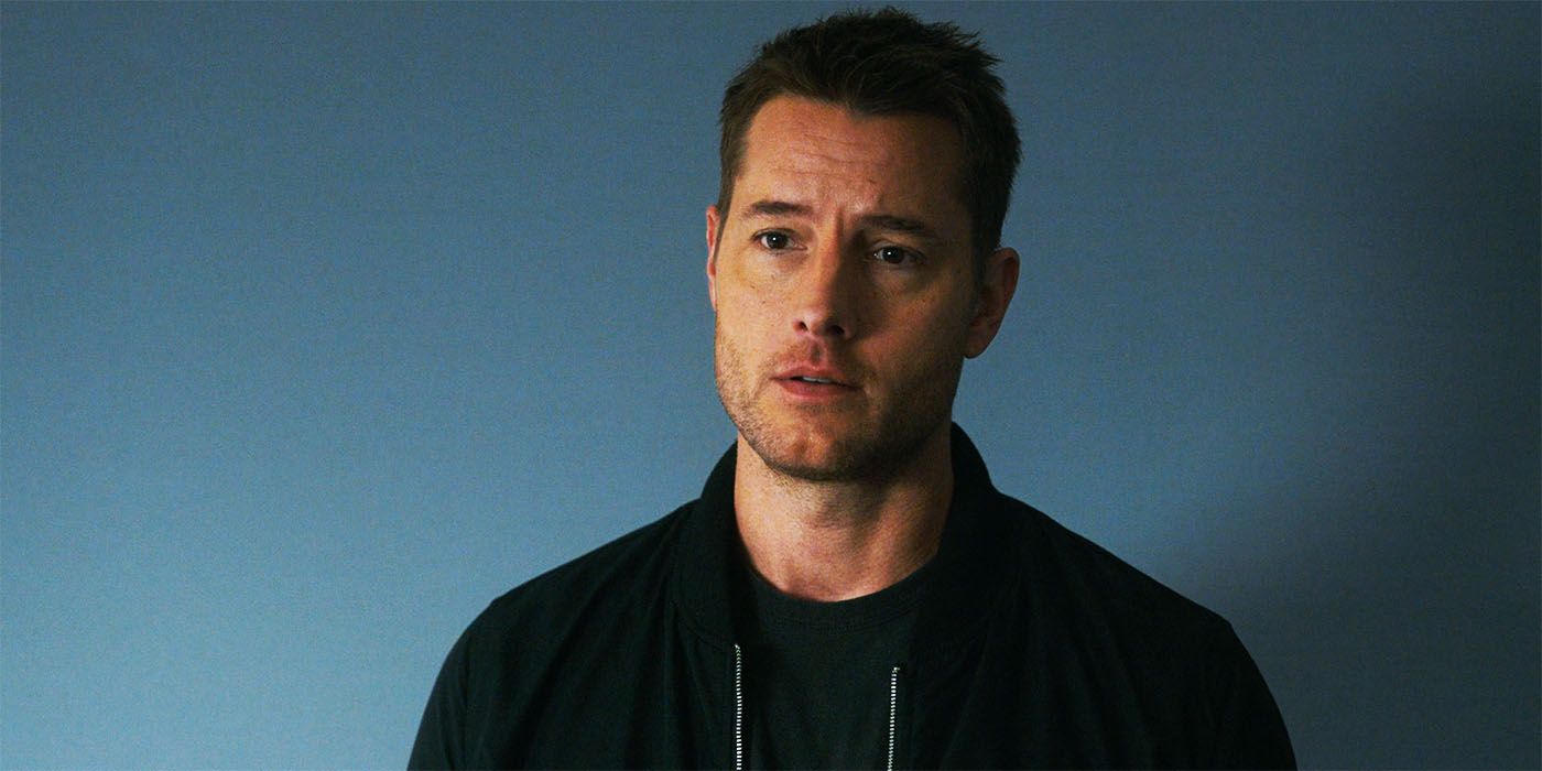 Justin Hartley in a scene from the CBS show Tracker