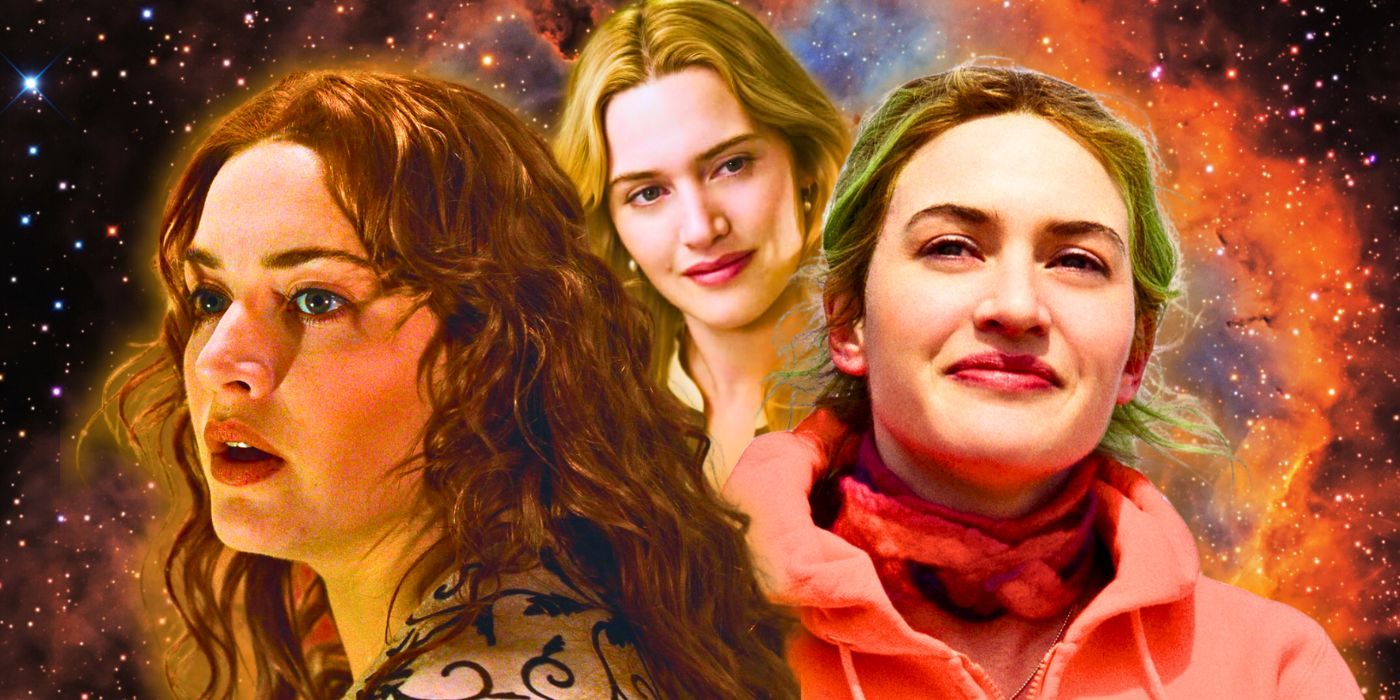 Kate Winslet's 10 Best Movies, Ranked - Kate-Winslet-Titanic-The-Holiday-Eternal-Sunshine-of-the-Spotless-Mind