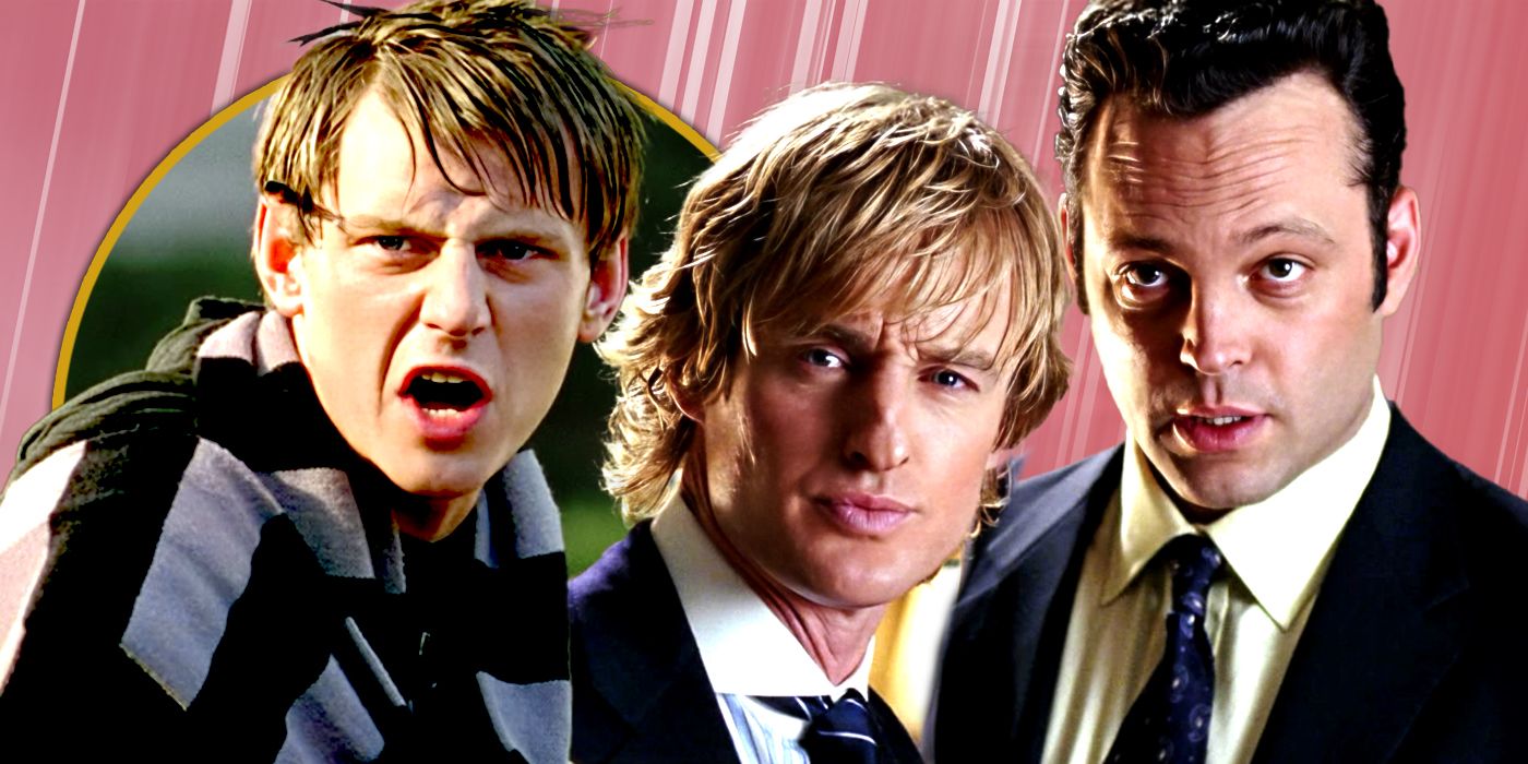 Keir O'Donnell as Todd yelling at Owen Wilson and Vince Vaughn in Wedding Crashers Exclusive header