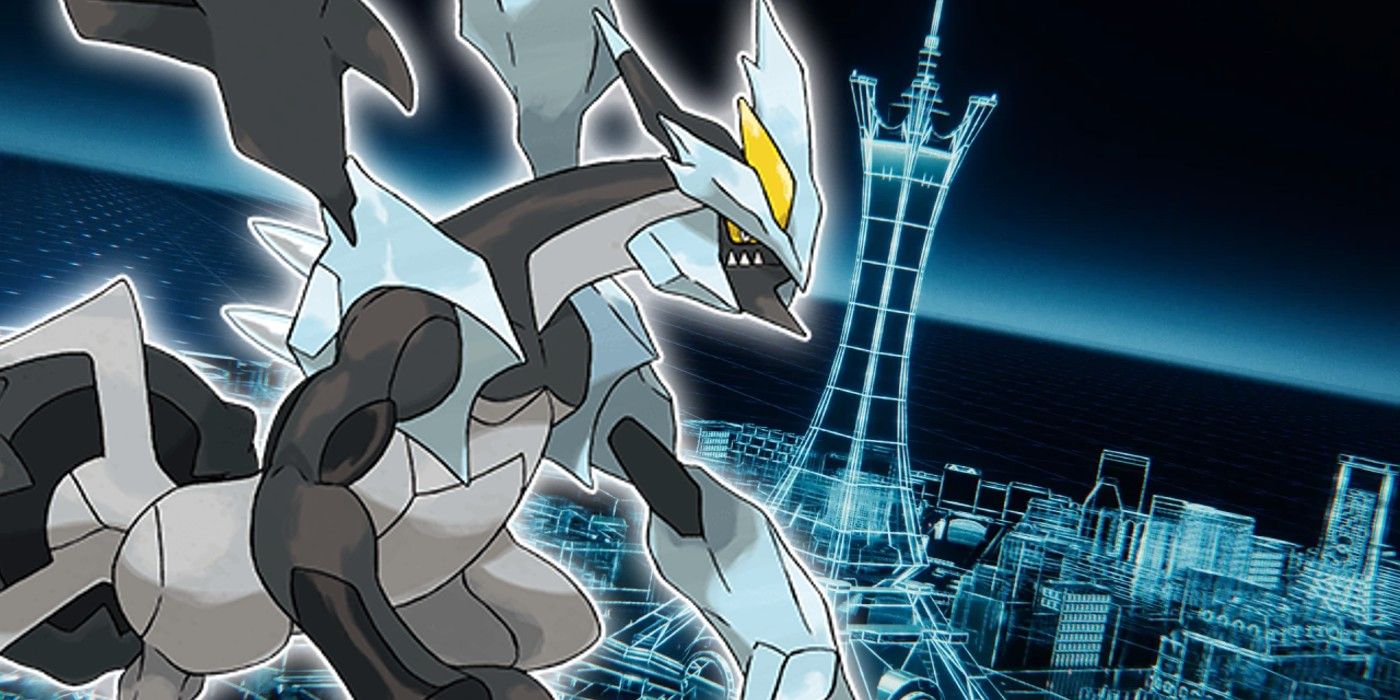 Kyurem In Front of Lumiose City From Pokemon Legends ZA