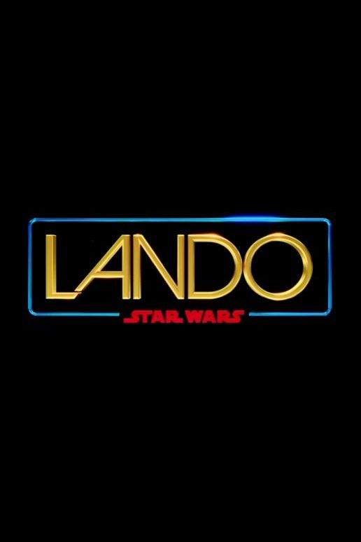 Lando Star Wars Logo Movie Poster