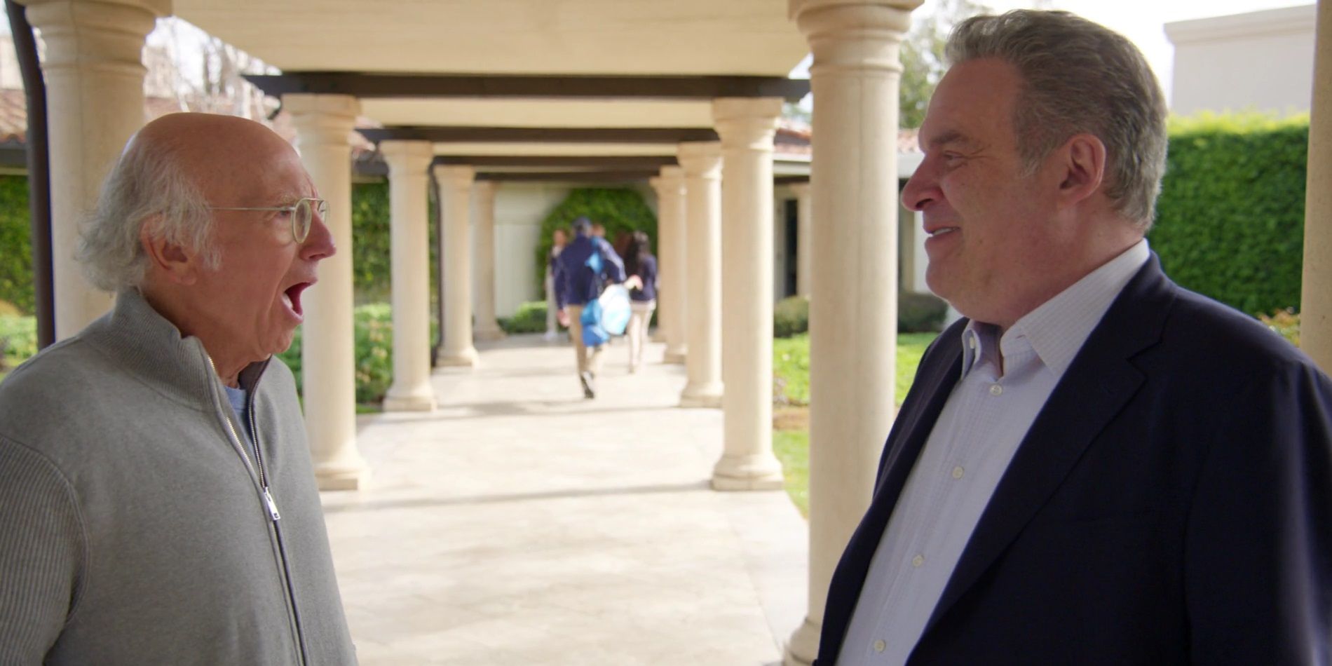 Larry talks to Jeff in Curb Your Enthusiasm