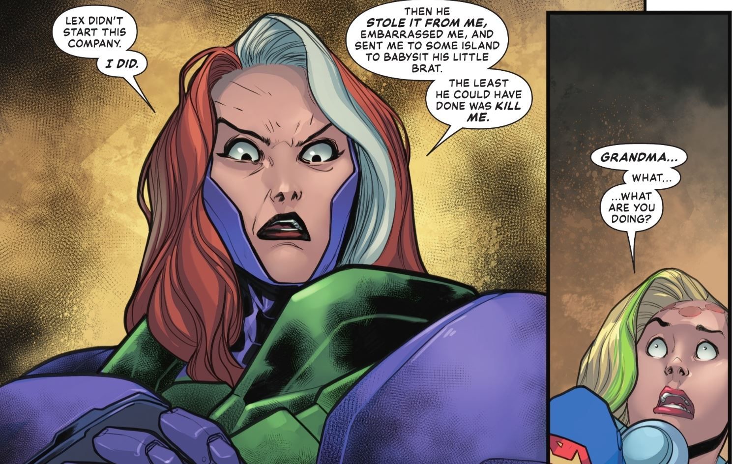 Letícia Luthor se revela para Lena DC