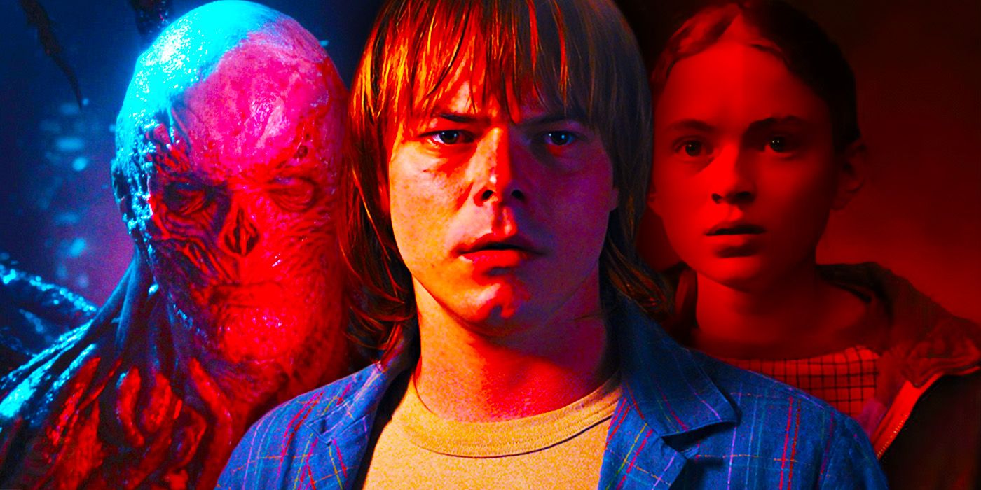 Vecna, Jonathan Byers, and Max Mayfield in Stranger Things