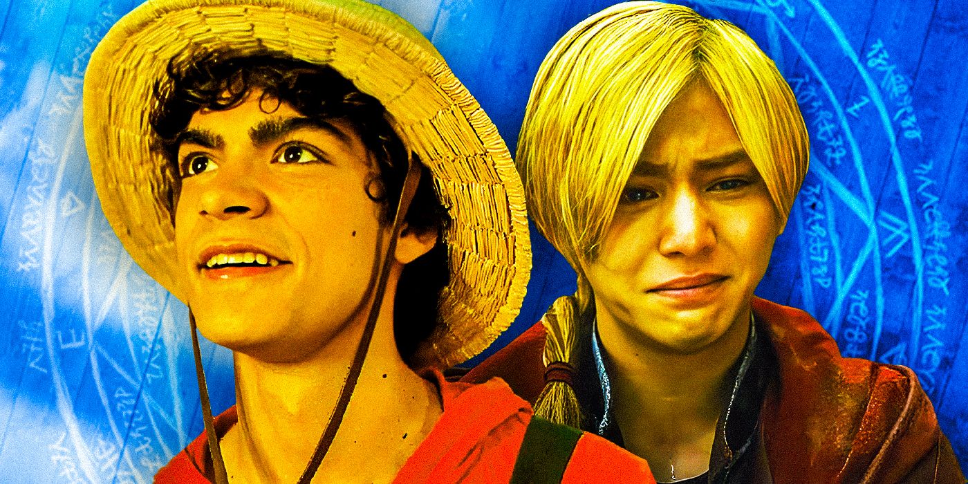 Luffy from Netflix's live-action One Piece and Edward Elric from the live-action Fullmetal Alchemist