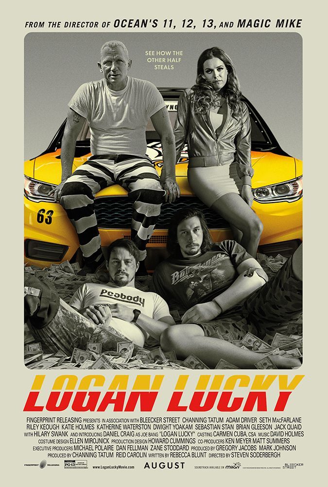 logan lucky film poster