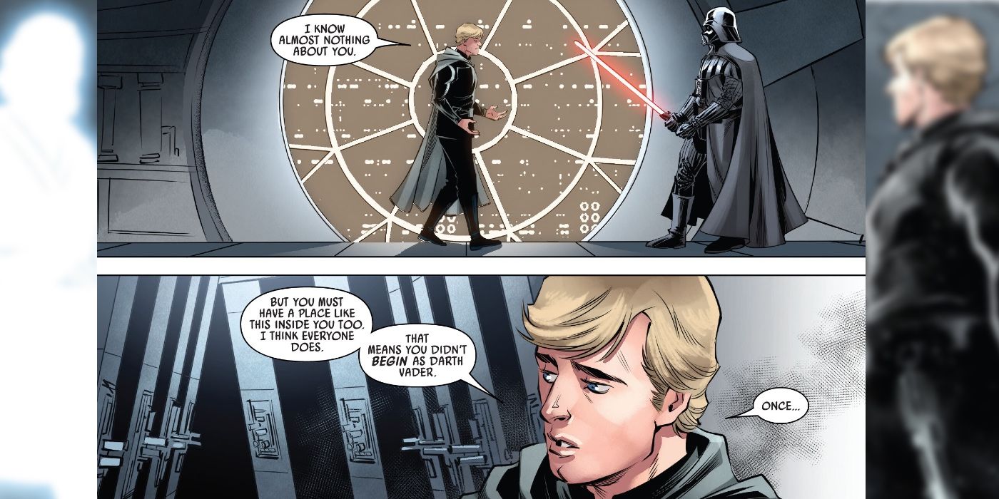 O passado Jedi de Luke e Darth Vader em Star Wars #43