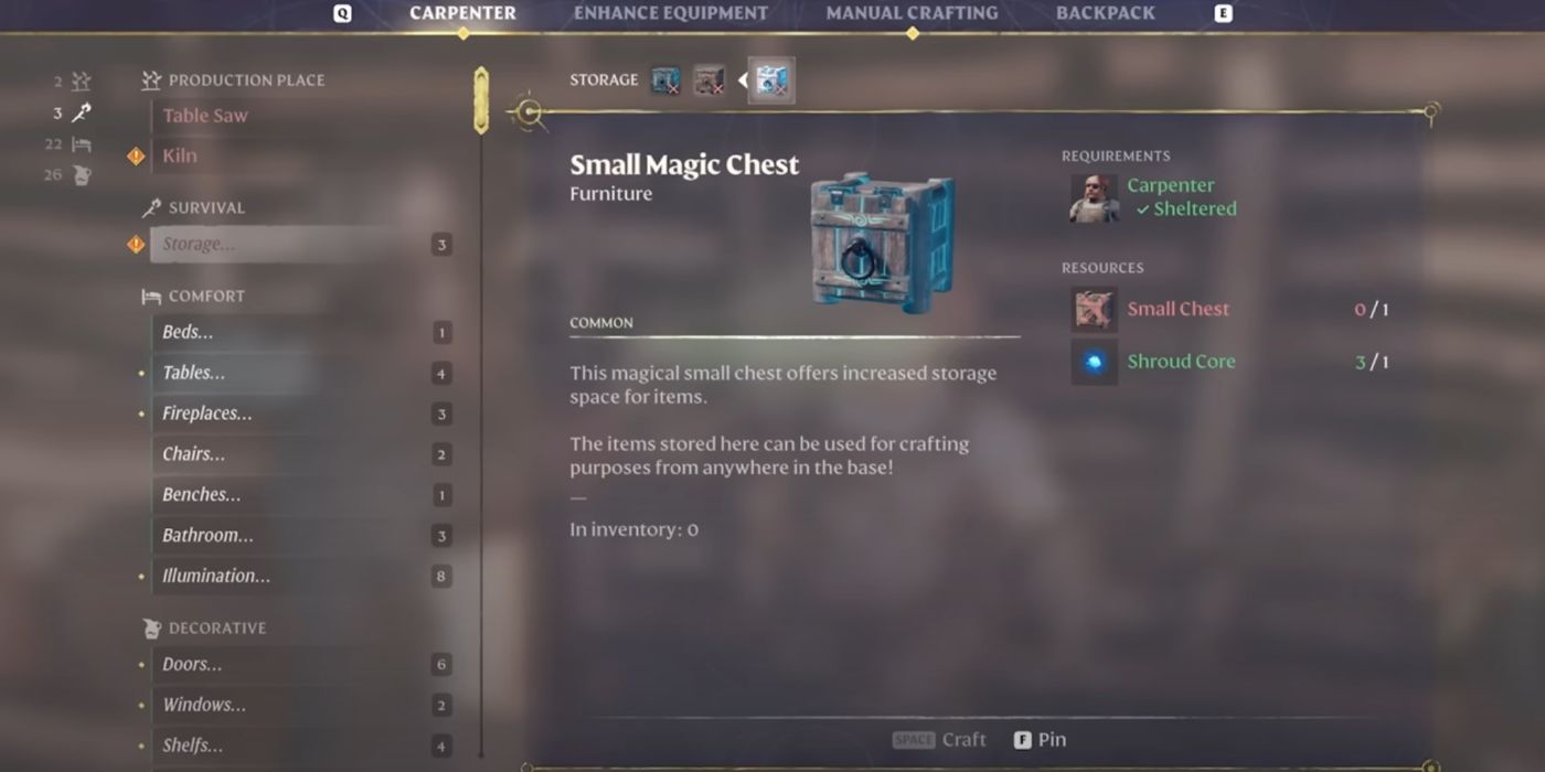Magic Chests in Enshrouded.