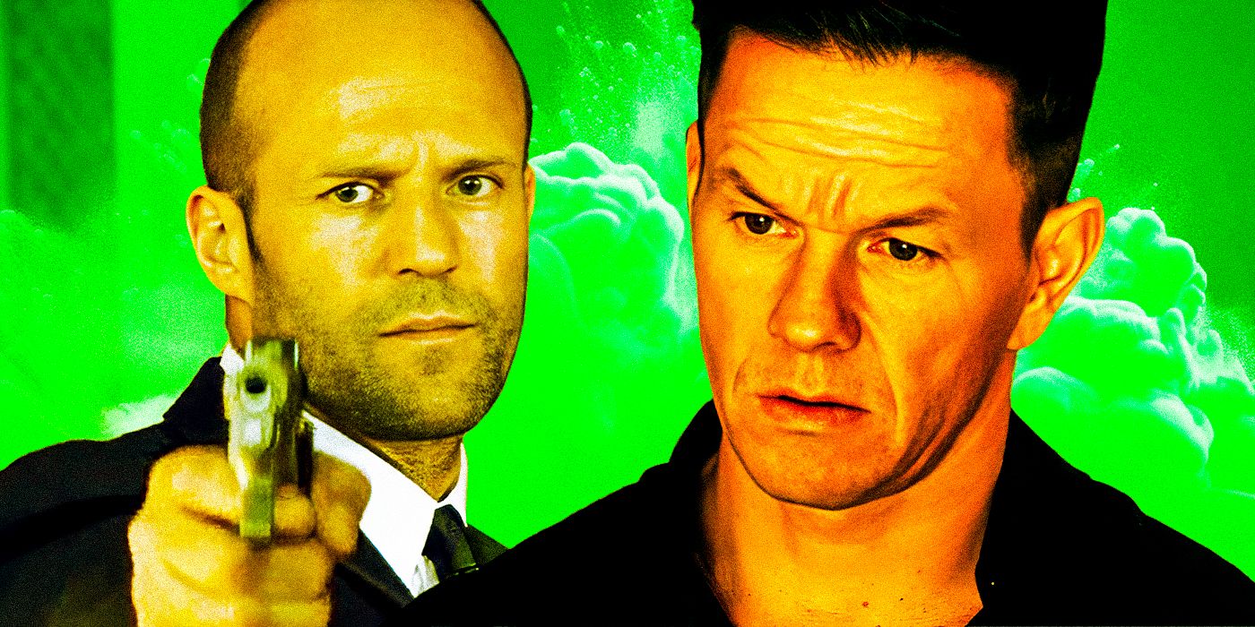 Jason Statham as Parker in Parker (2013) and Mark Wahlberg as Evan McCauley from Infinite (2020)