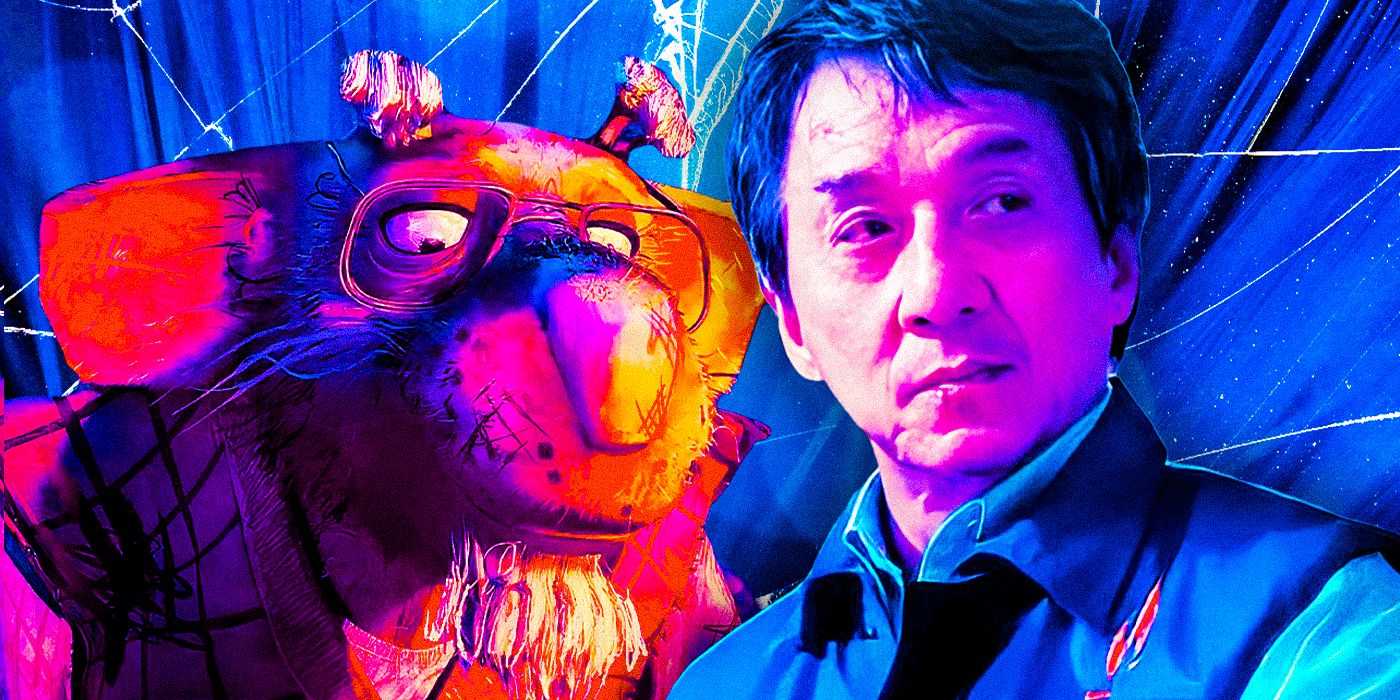 Mestre Splinter em Teenage Mutant Ninja Turtles: Mutant Mayhem e Jackie Chan em The Foreigner