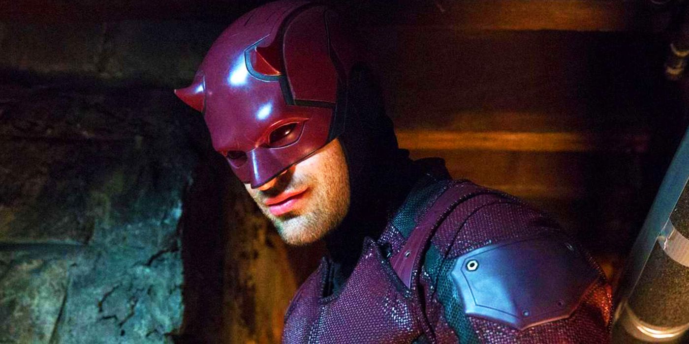 O Demolidor de Matt Murdock em seu traje vermelho de MCU