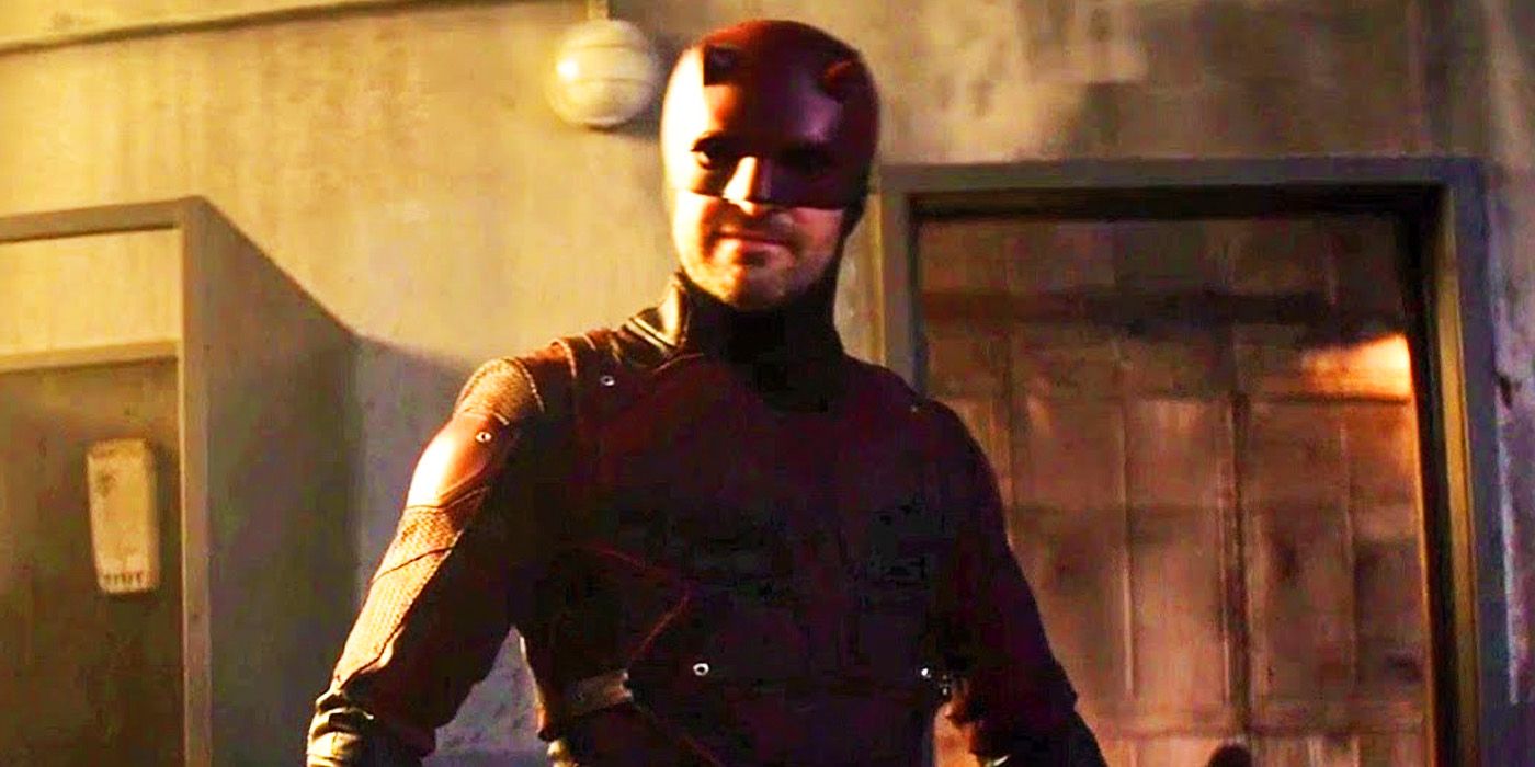 Matt Murdock's Daredevil in red suit in Echo