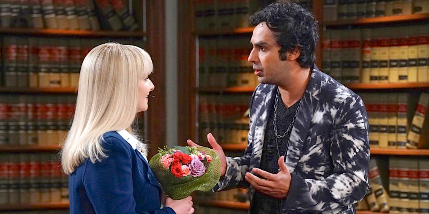 Melissa Rauch as Abby and Kunal Nayyar as Martini Toddwallis in Night Court