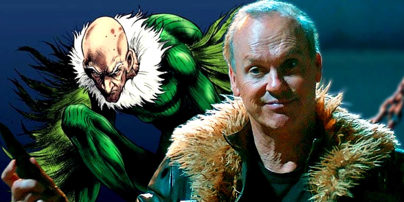 Michael Keaton as Vulture in the MCU's Spider-Man Homecoming and Marvel Comics