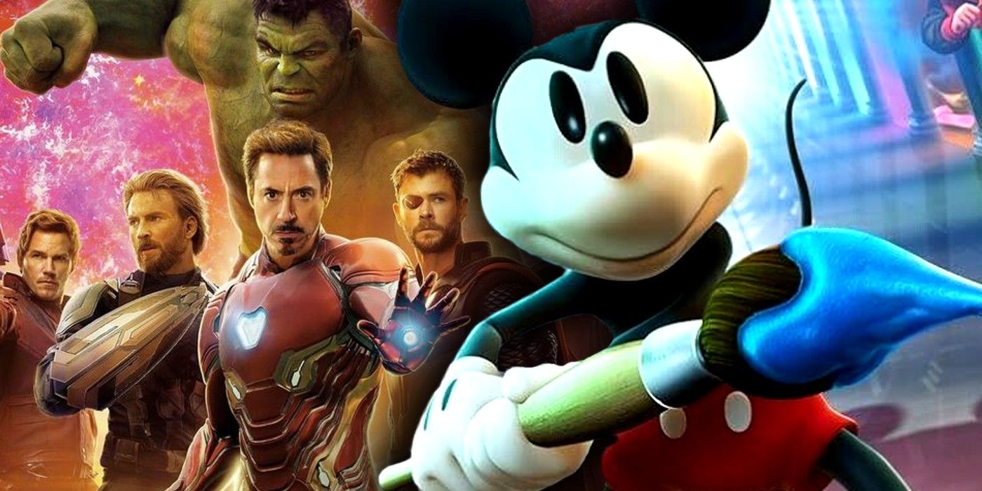 micky mouse attacks the mcu avengers