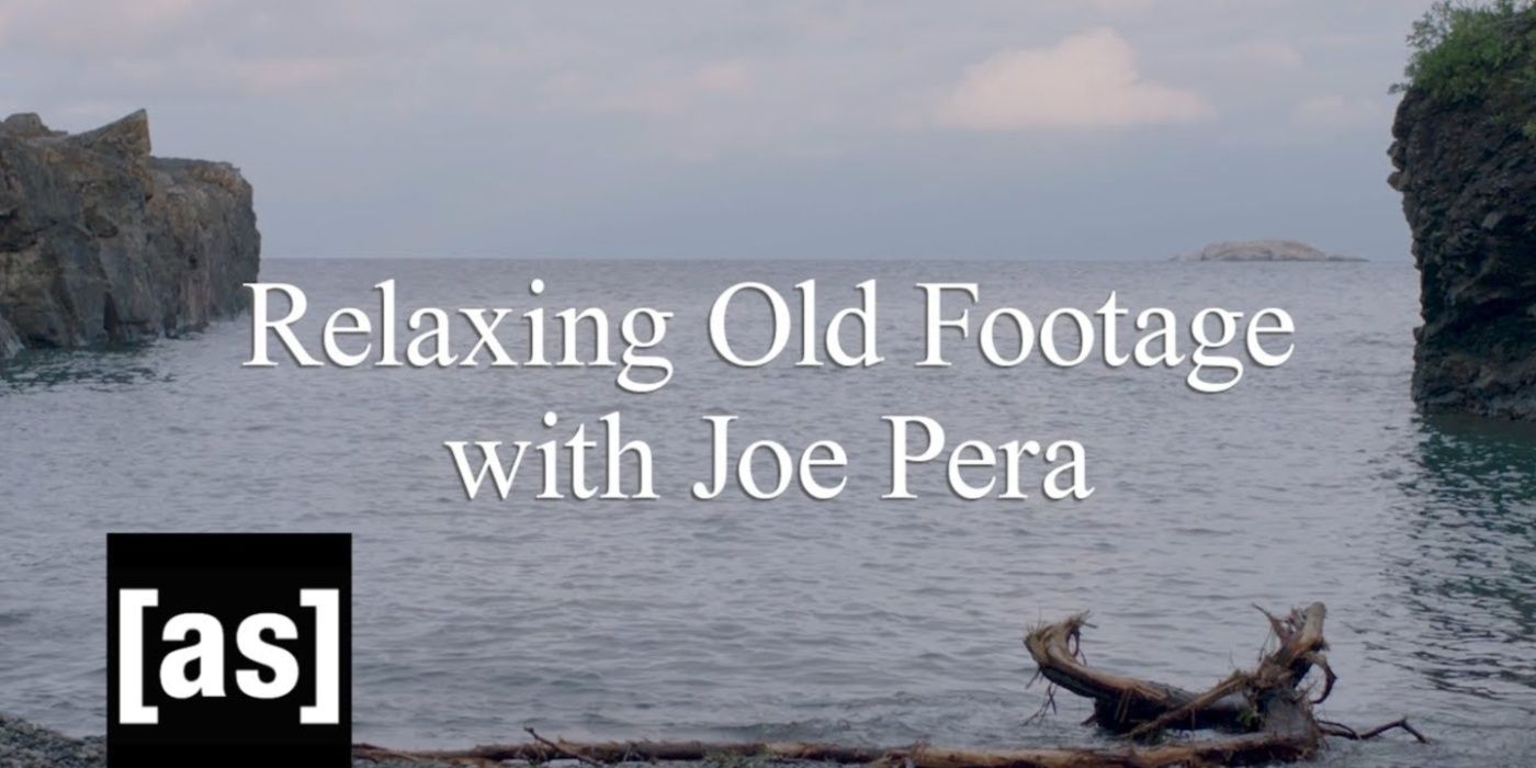 A shot of the sea in Relaxing Old Footage with Joe Pera