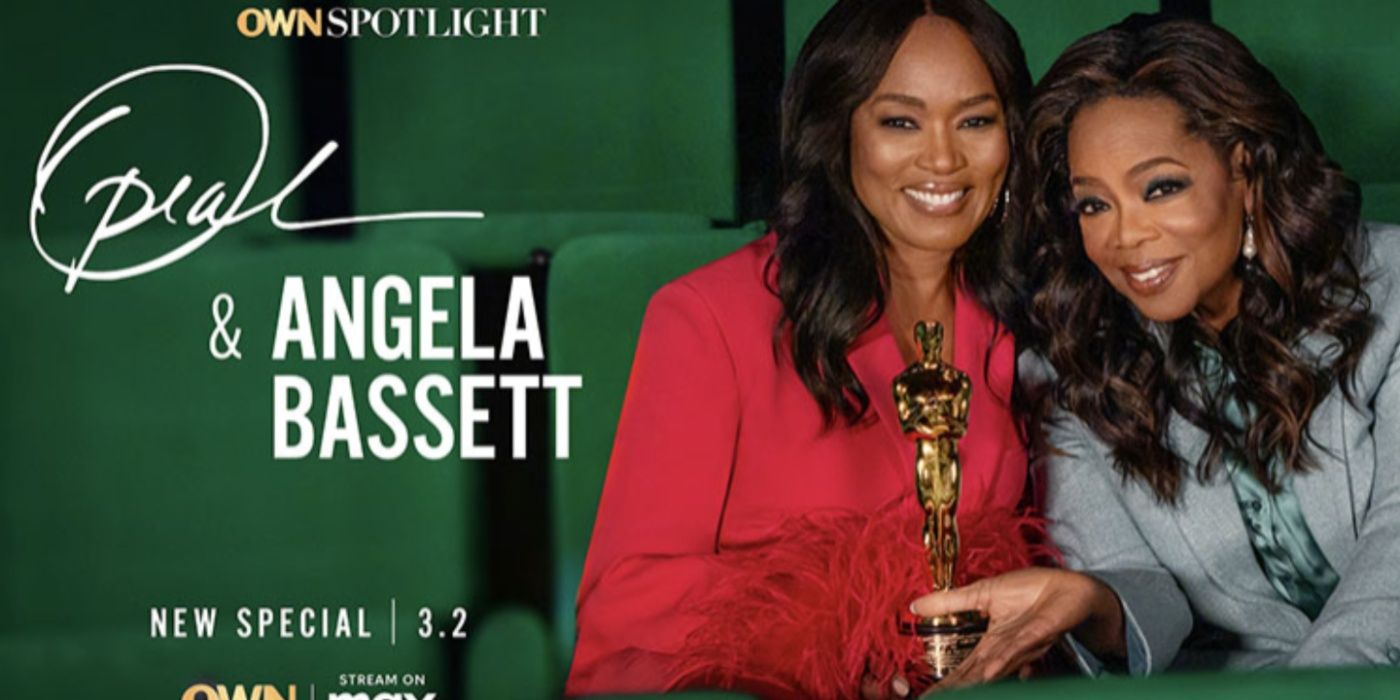 Angela Bassett with Oprah and an Academy Award