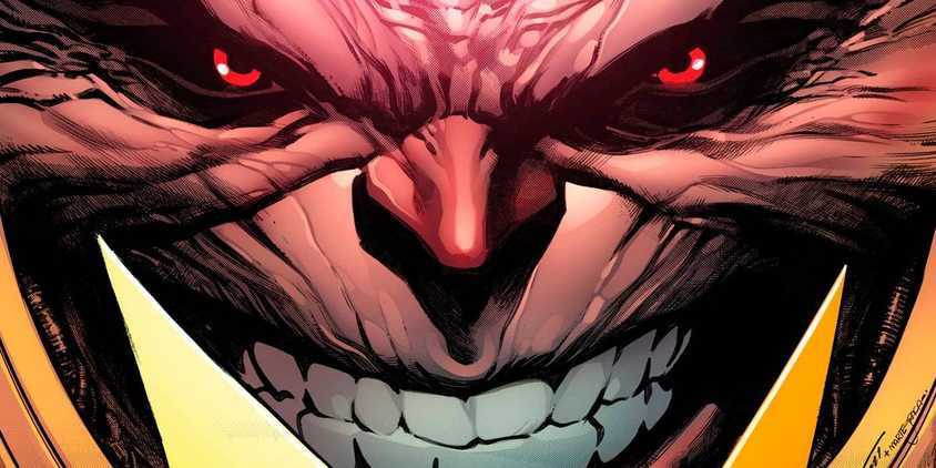 MODOK's evil grin in Marvel Comics