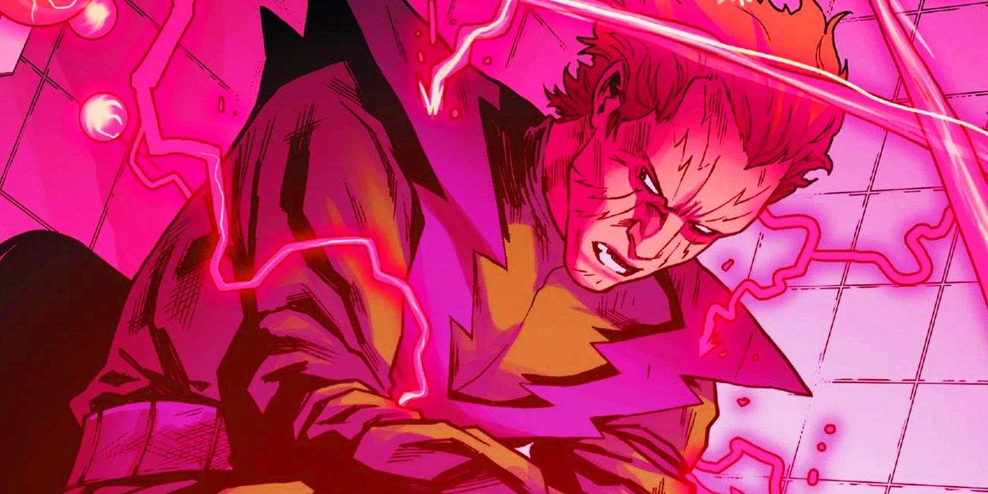 Molecule Man using his power in Marvel Comics' Time Runs Out