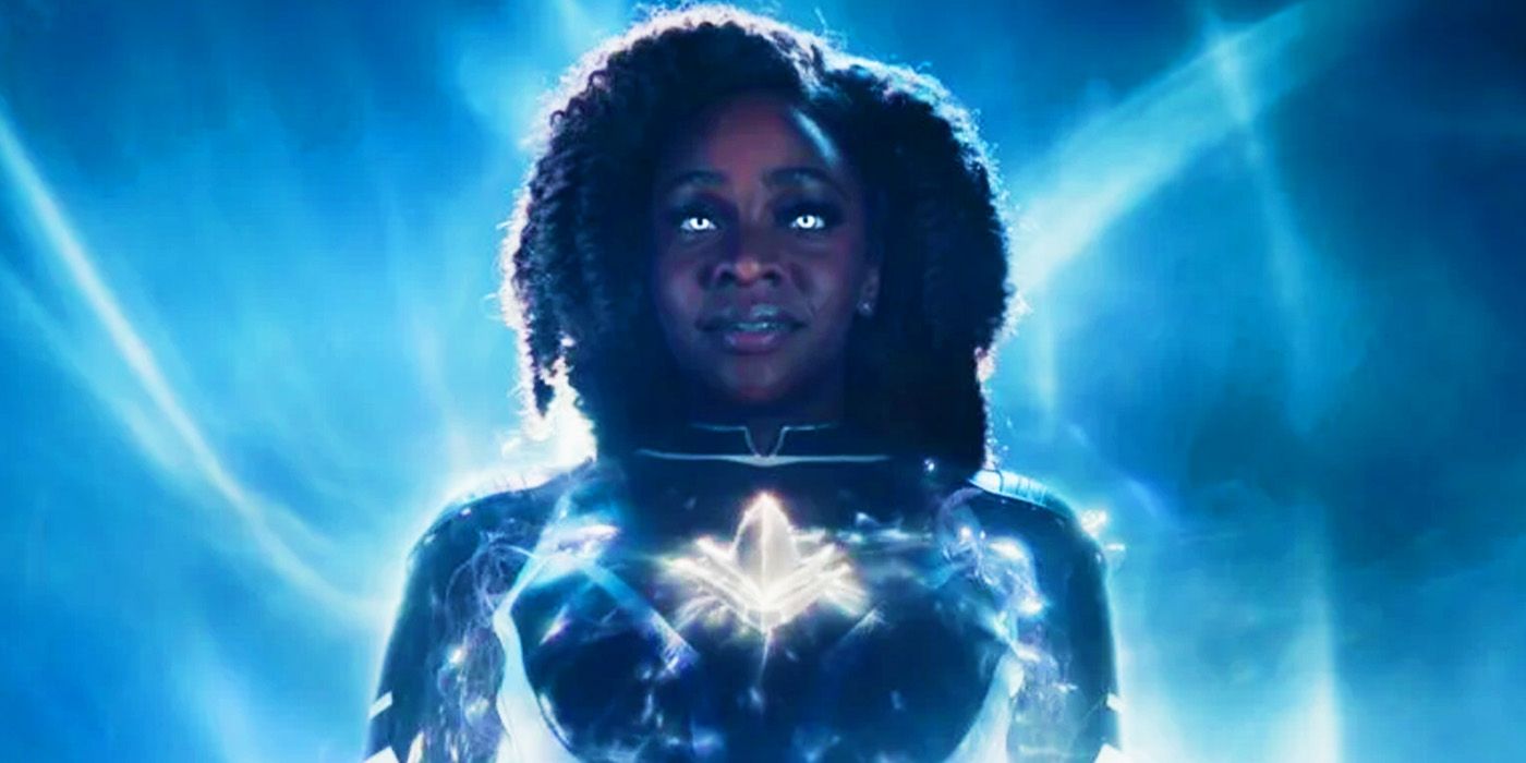 Monica Rambeau powered up as Photon in The Marvels