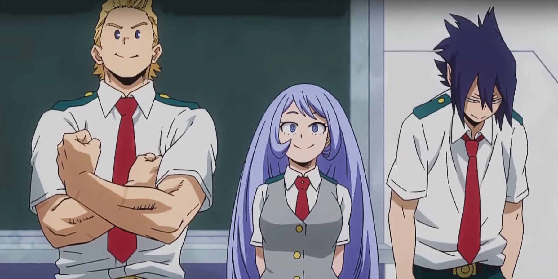 My Hero Academia&rsquo;s Class 1-A meets the Big Three Students