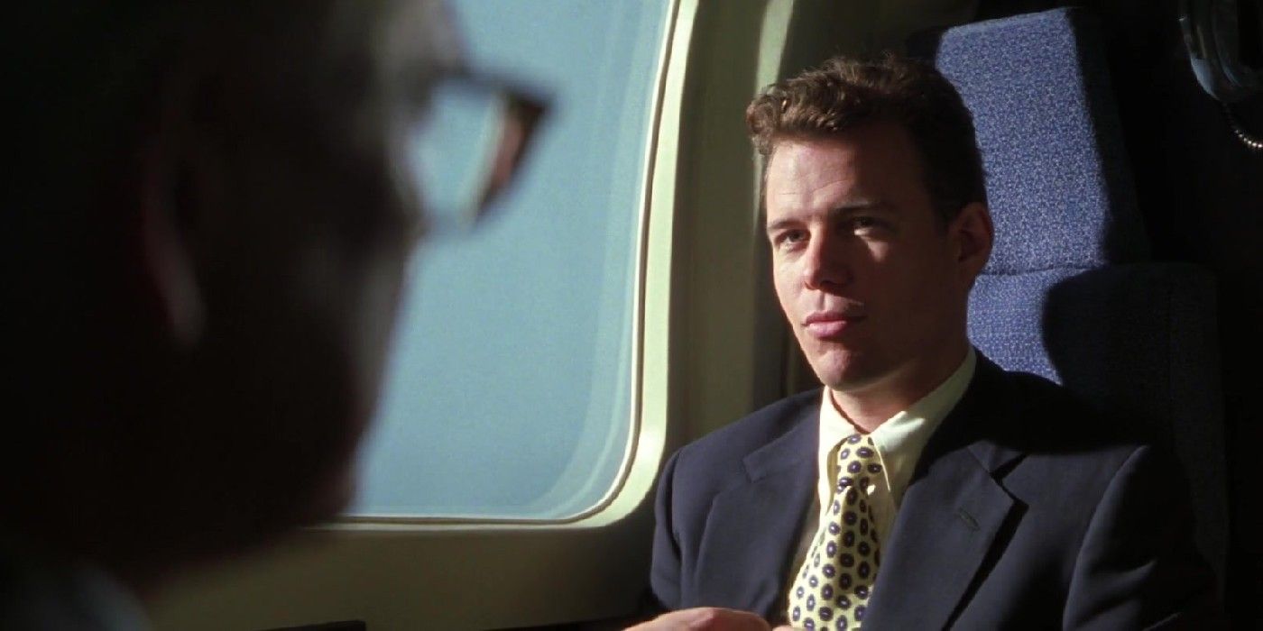 mystique disguised as henry gyrich in helicopter in x-men
