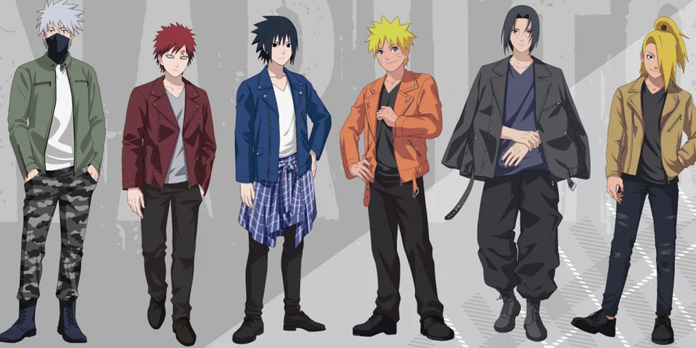 Novo design de roupas de Naruto em nova loja pop-up em Tóquio