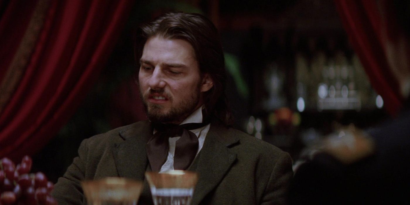 Nathan at a dinner in The Last Samurai