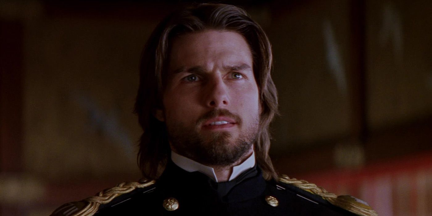 Nathan Algren (Tom Cruise) in uniform in The Last Samurai