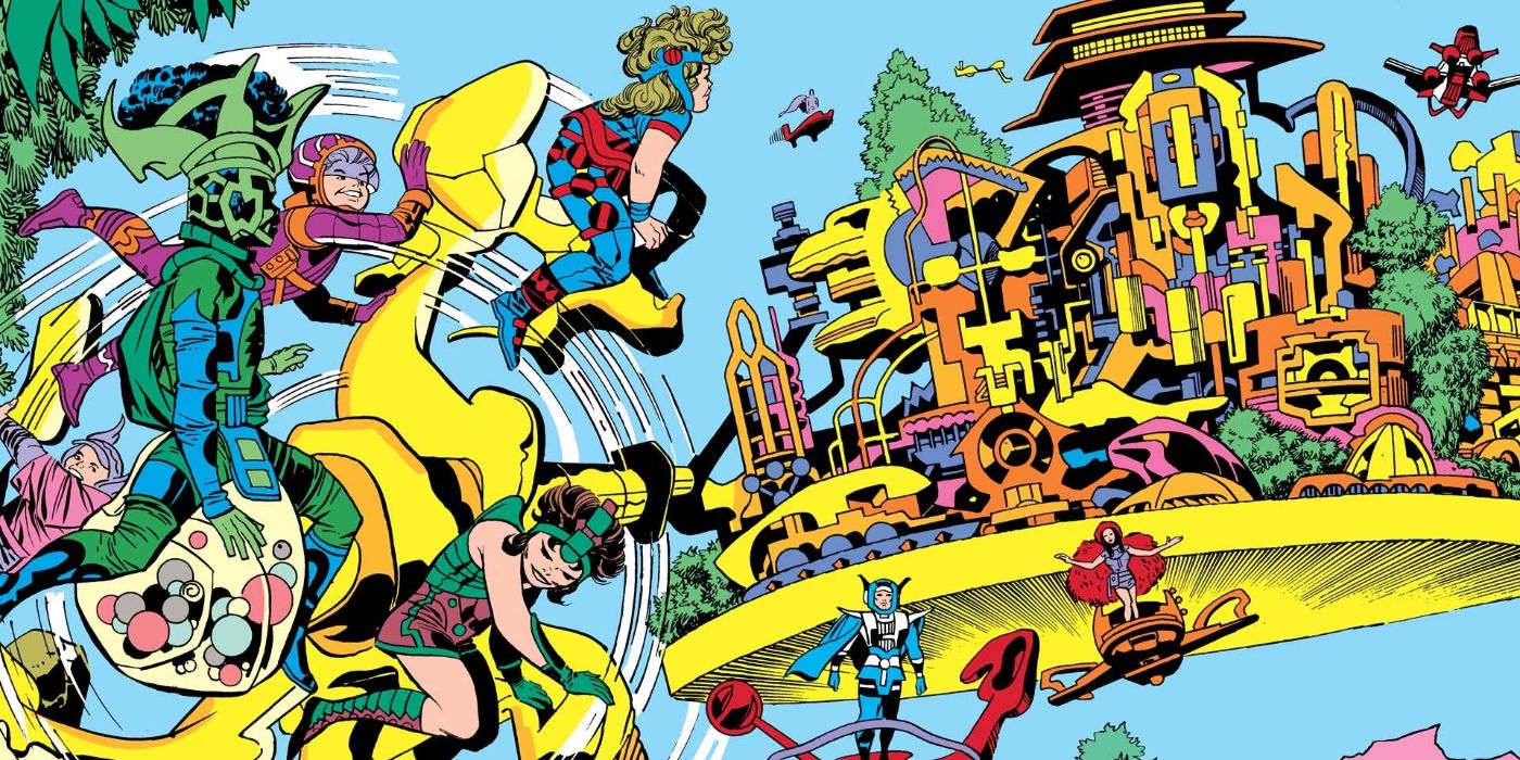 Supertown em New Genesis na DC Comics